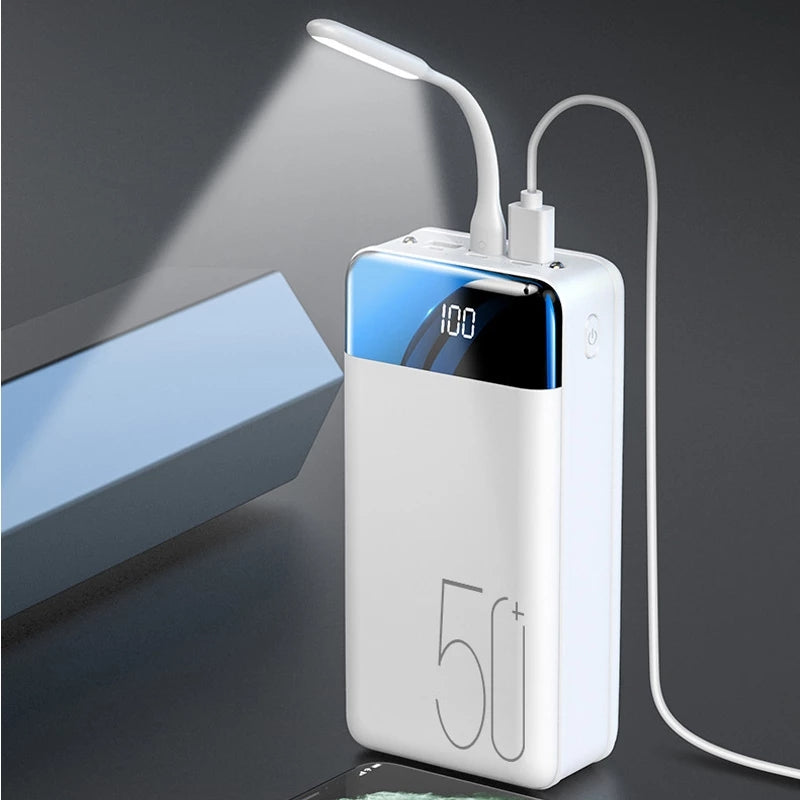 PowerMax – 50000mAh Powerbank med ultrahøj kapacitet og hurtig opladning