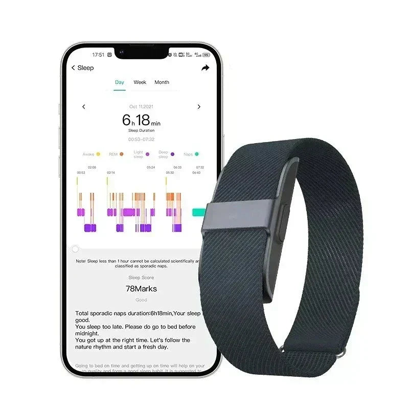 FitSync – Fitnesstracker med skridttæller og vandtæt design