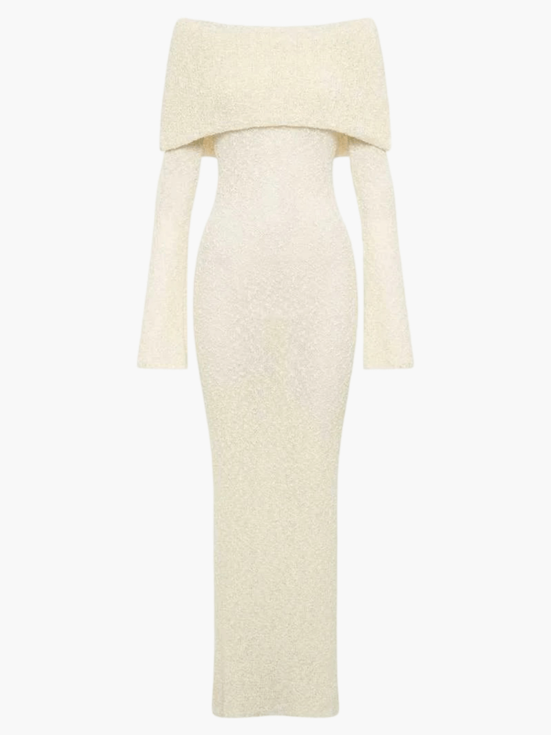 Eloise - Langærmet Bodycon Maxi Kjole