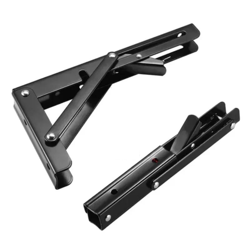FoldMount - 2 delt kraftig foldbar hyldebeslag med justerbar støtte