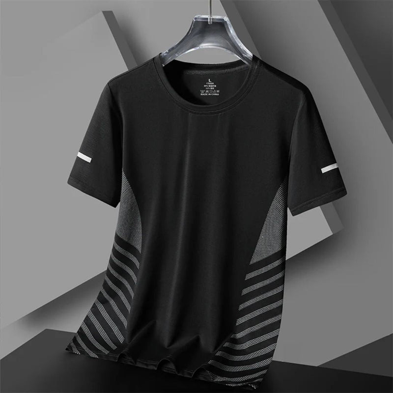Michael – Let T shirt med korte ærmer og rund hals