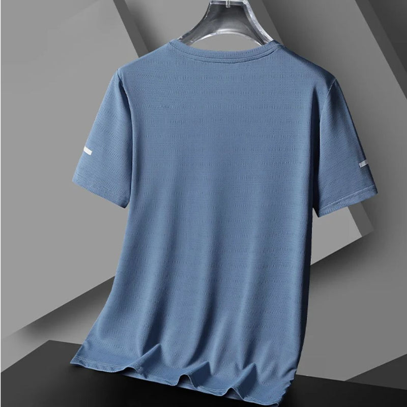 Michael – Let T shirt med korte ærmer og rund hals