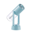 BreezeFlow – Roterende luftfugter med LED og cylindrisk form samt timerfunktion
