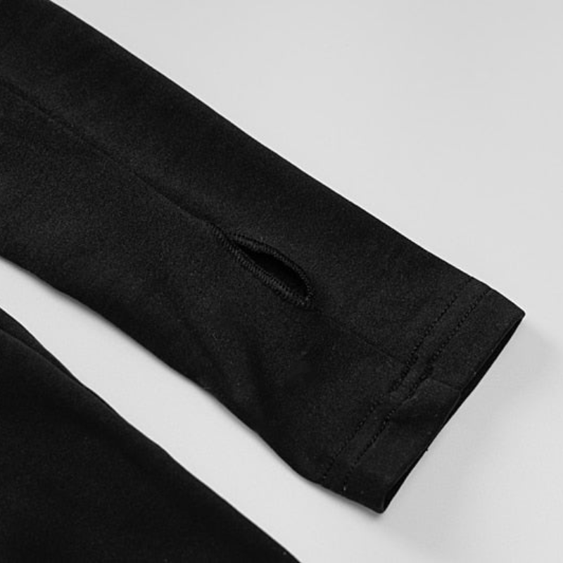 Layla - Afslappet jumpsuit med lange ærmer og dyb V-hals