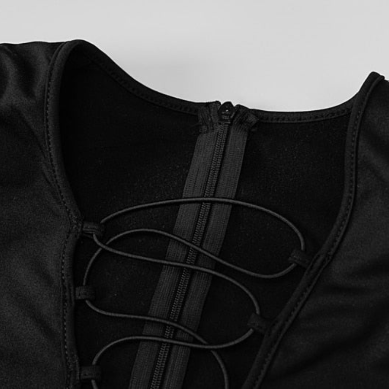 Layla - Afslappet jumpsuit med lange ærmer og dyb V-hals