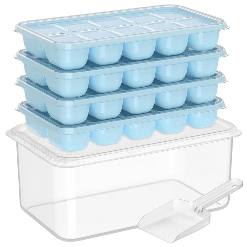 StackChill – Stabelbare isterningbakker med flere rum og gitterformet design
