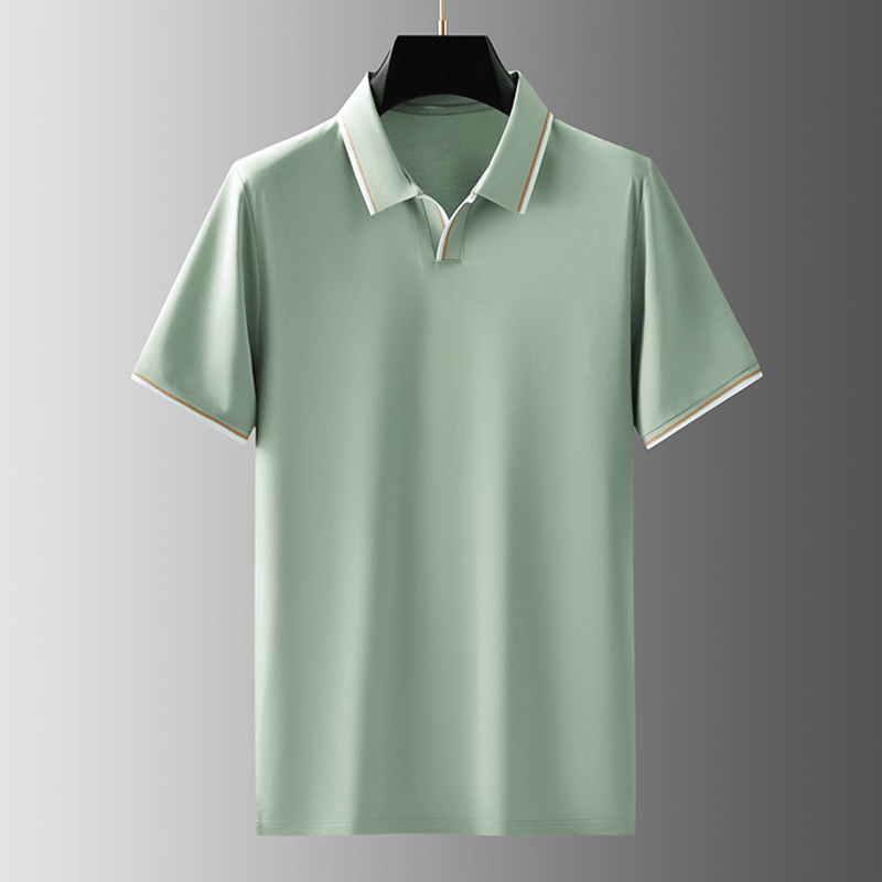 Oakley - Kortærmet poloshirt med turn down krave og komfortabel pasform