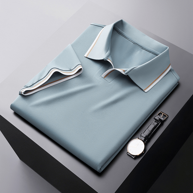 Oakley - Kortærmet poloshirt med turn down krave og komfortabel pasform