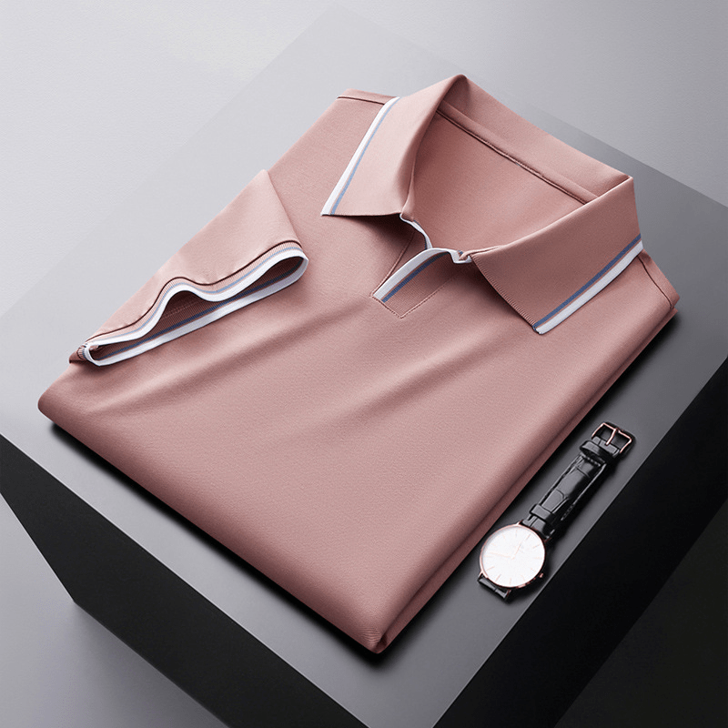 Oakley - Kortærmet poloshirt med turn down krave og komfortabel pasform