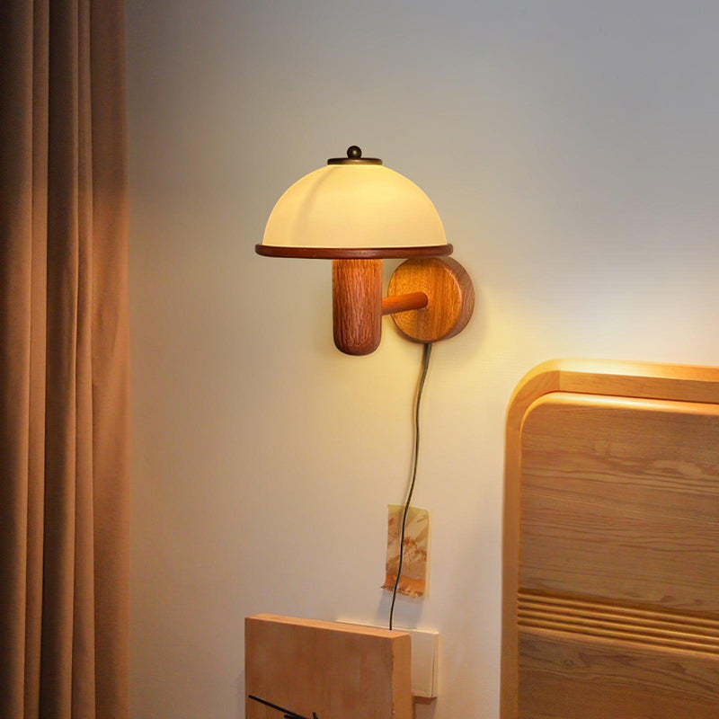 WoodMush – Unik Svampevæglampe med Naturinspireret Charme