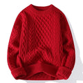 Emma – Oversized sweater med rund hals og ribkanter