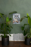 MysticGleam - Strålende Ugle Diamantmalingssæt