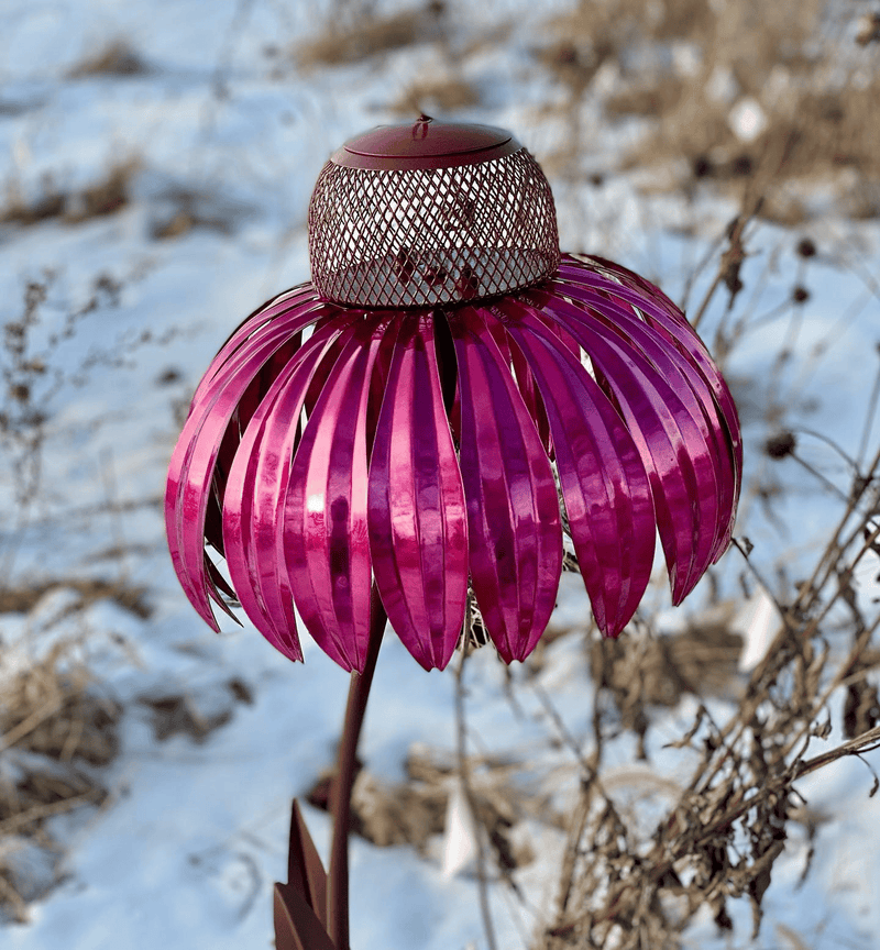 FloraBird - Elegant fuglefoderautomat til et levende havereservat