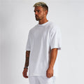 James - kortærmet t shirt med rund hals og oversized look