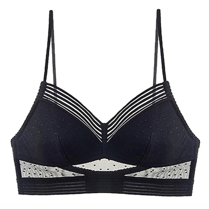 Liora - Bralette Push Up-bh Uden Bøjle Med Aben Ryg