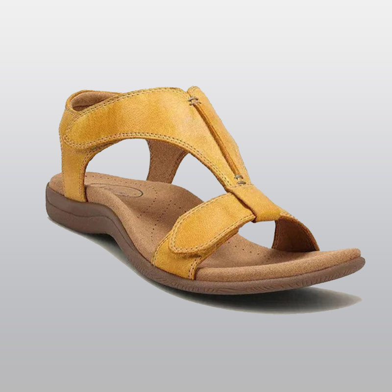 Martha - Moderne sandal med justerbar krog og skjoldrem