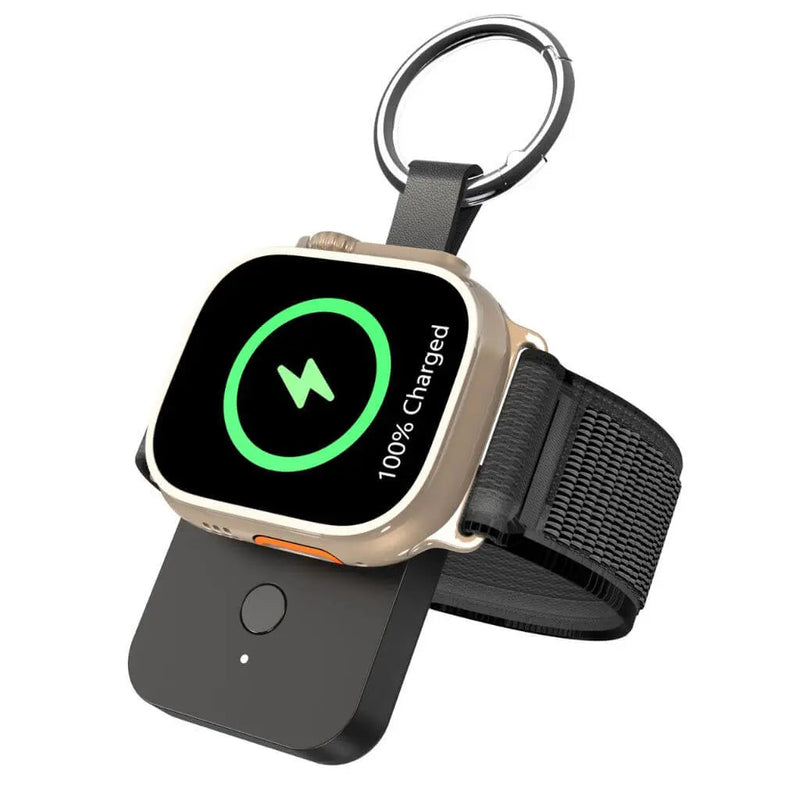ChargeLoop – Powerbank til Apple Watch med trådløs opladning og nøgleringsdesign