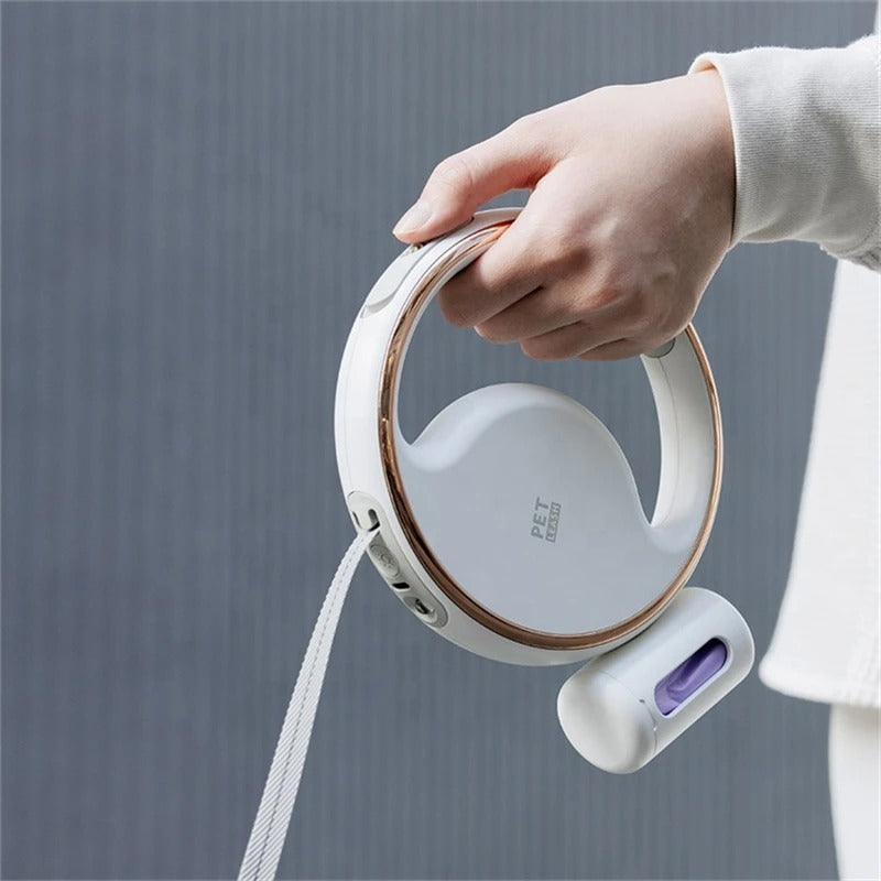 PawGuard - Automatisk hundesnor med LED lys og ergonomisk håndtag