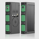 EcoCharge – Bærbar power bank med flere udgangsporte og soldrevet