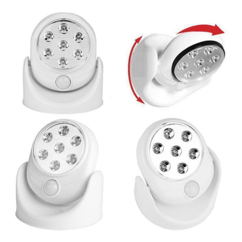 SecureBright – Smart LED-sikkerhedslampe med 360° bevægelsesdetektion og justerbar lysstyrke