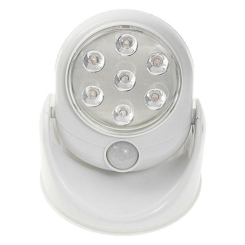 SecureBright – Smart LED-sikkerhedslampe med 360° bevægelsesdetektion og justerbar lysstyrke