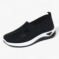 Katherine – Slip on sneakers med fleksibel sål og unikt udskæringsdesign