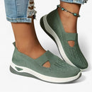 Katherine – Slip on sneakers med fleksibel sål og unikt udskæringsdesign