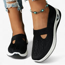 Katherine – Slip on sneakers med fleksibel sål og unikt udskæringsdesign