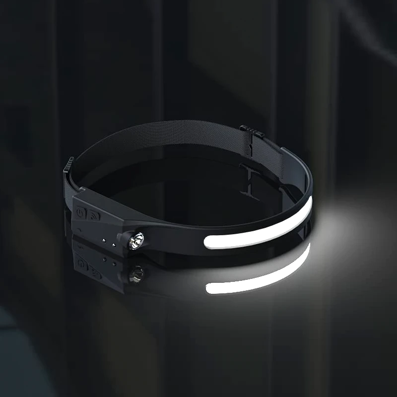 GoBeam - Ultra Klar LED Pandelampe Med Bevægelsessensor Og Justerbar Rem