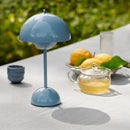 GlowMesh - Moderne Svampe Bordlampe Med Farverigt Lys