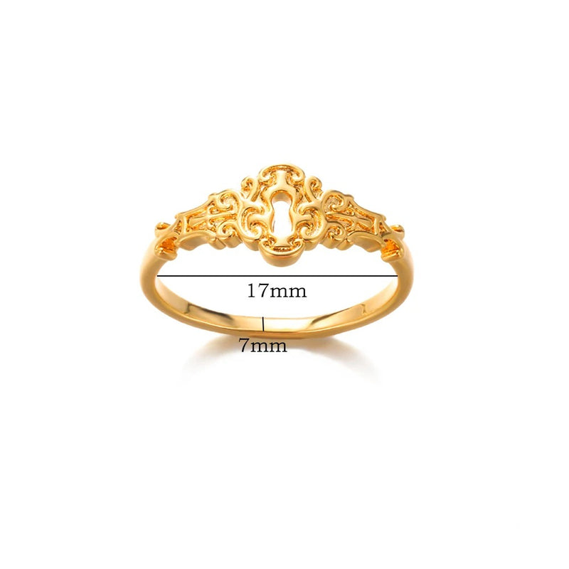 CharmHold - Lås-inspireret ring med daglig holdbarhed og symbolsk appel
