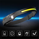 GoBeam - Ultra Klar LED Pandelampe Med Bevægelsessensor Og Justerbar Rem