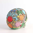 MexiVibe - Håndlavet Day of the Dead-statue med levende mønstre