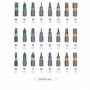 ProFixer - Multifunktionelt skralde-sæt med bits i S2-stål