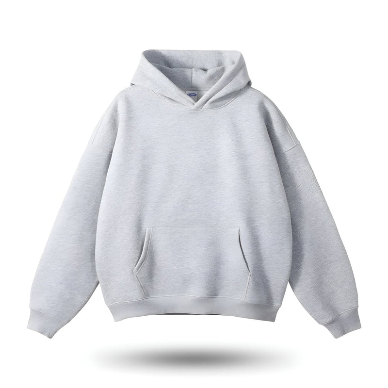 Ella - Komfortabel Hoodie Med Frontlomme Og Afslappet Pasform