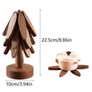 Woodland - Håndlavet Grydeunderlag og Coaster Sæt