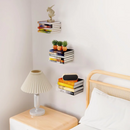 BookGlide - Usynlige flydende boghylder til stilfuld og pladsbesparende vægudstilling