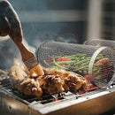 CylinderGrill - Cylinderkurv til sarte og små fødevarer 1+1 Gratis