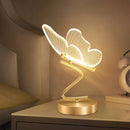 BrightFly - LED bordlampe med sommerfugleform og minimalistisk basestruktur