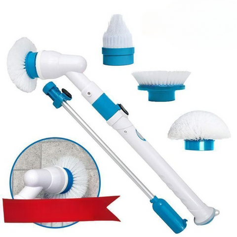 CleanSpin – Elektrisk Rengøringsbørste med Ergonomisk Præcisionsdesign