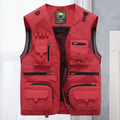 Oliver - Moderne cargo vest med flere lommer og lynlåslukning