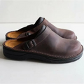 Ethan - Klassiske slip on lukkede tå hjemmesko med justerbart spænde