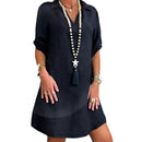 RelaxChic - Let Kjole I Hør