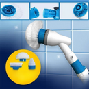 CleanSpin – Elektrisk Rengøringsbørste med Ergonomisk Præcisionsdesign