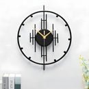 SilentAura – Moderne vægur med stille tikken og klart design