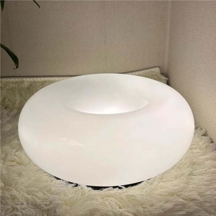 GlowRing – Donut væglampe og bordlampe med berøringsstyret lysstyrke