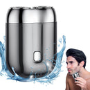 TrimMate - USB minibarbermaskine med 3D blade med dobbeltring og vaskbart hoved