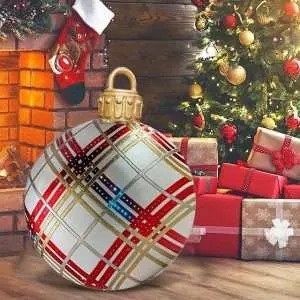 OrbiGlow – Kæmpe Oppustelig Udendørs Dekorationsbold