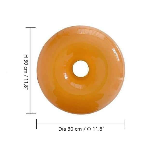 GlowRing – Donut væglampe og bordlampe med berøringsstyret lysstyrke
