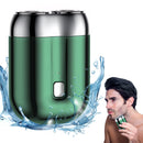 TrimMate - USB minibarbermaskine med 3D blade med dobbeltring og vaskbart hoved